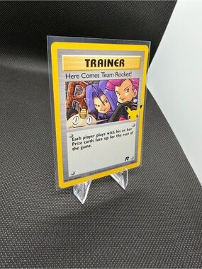 Pokemon Trainer: Here Comes Team Rocket Trainer Card